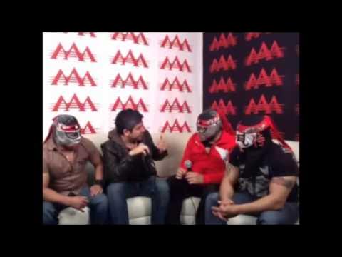Octagon Octagon Jr Octagoncito - Pt. 1 - Twitcam con Efráin Barrera - Lucha Libre AAA - 2012 background