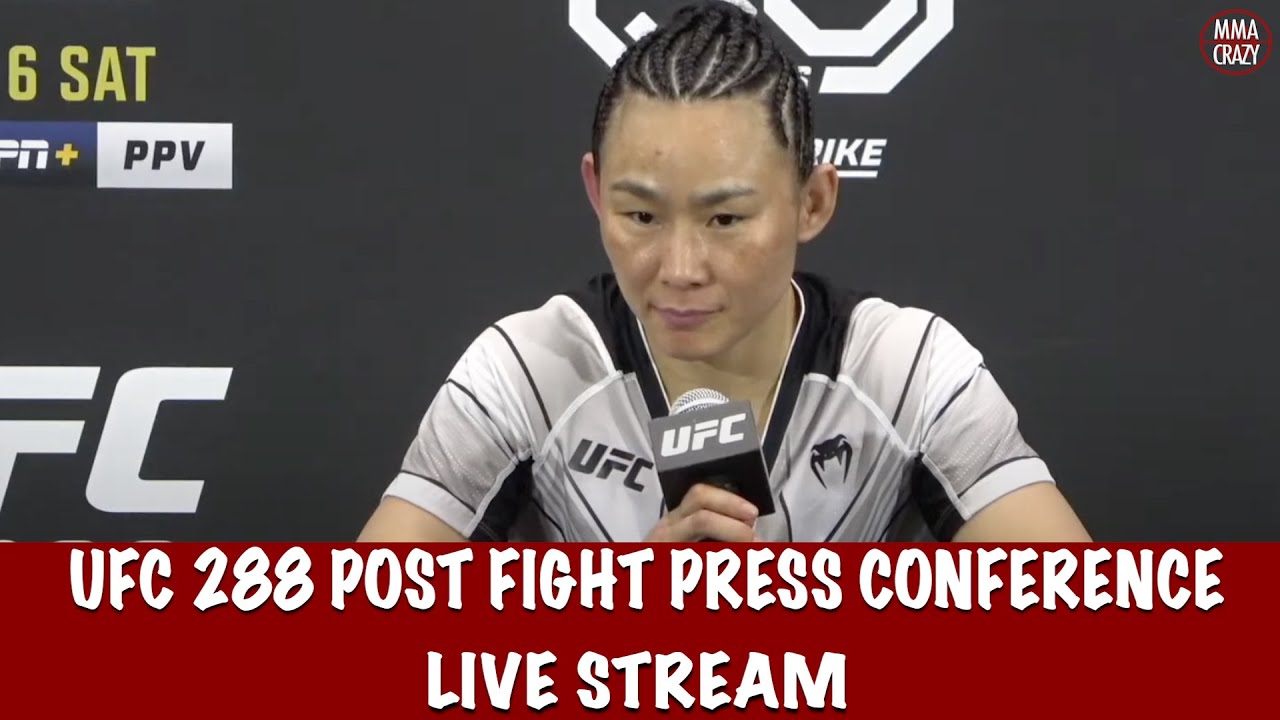 UFC 288: Sterling vs. Cejudo Post Fight Press Conference Live Stream background