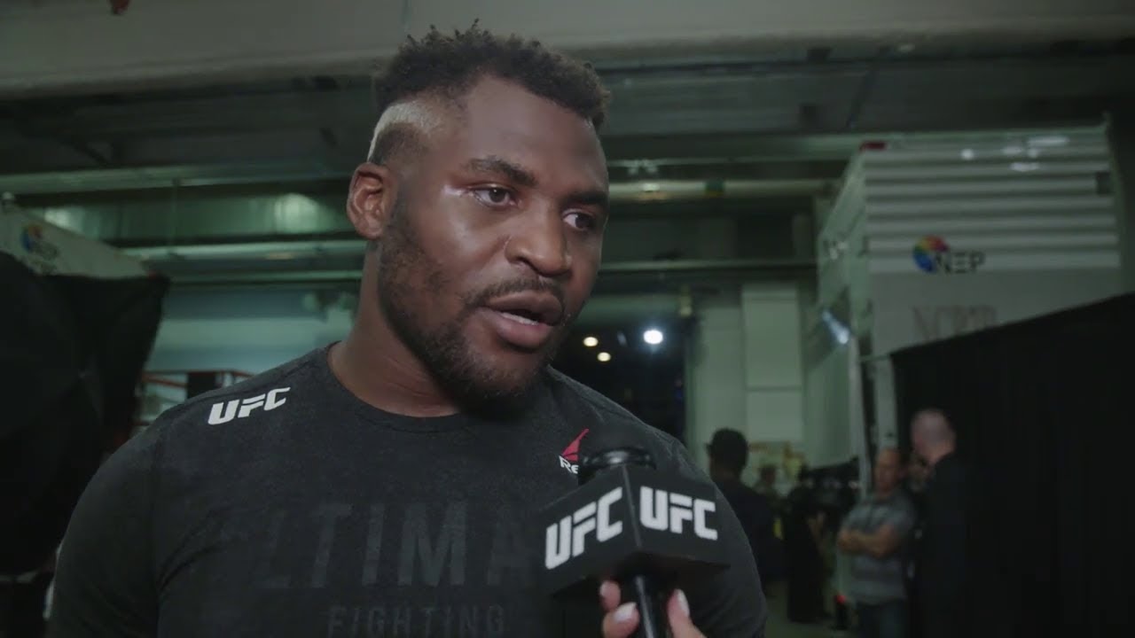 UFC Minneapolis: Francis Ngannou - "Eu deveria enfrentar o vencedor de DC x Stipe"