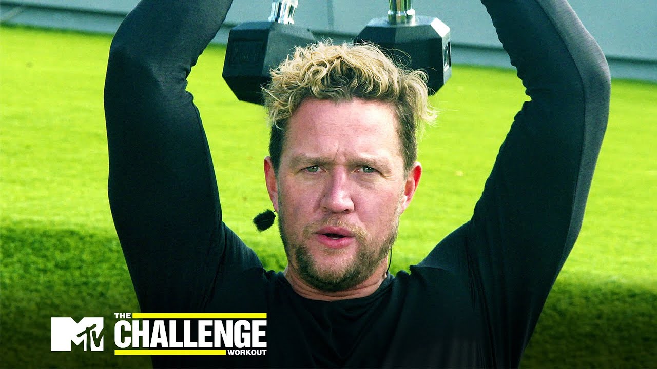 10 min Full Body Workout w/ Rachel, MJ & Brad 🥵 The Challenge Quick Workout background
