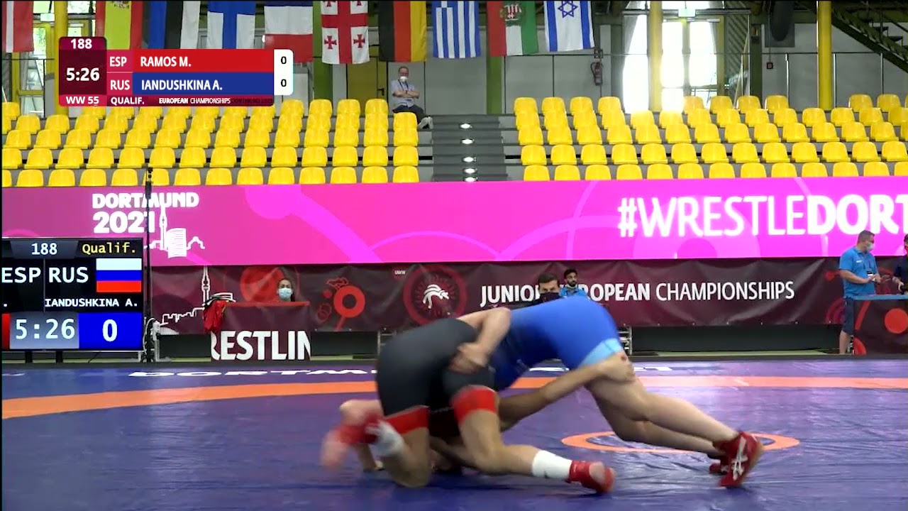 Qual. WW - 55 kg: M. RAMOS DIAZ (ESP) v. A. IANDUSHKINA (RUS)