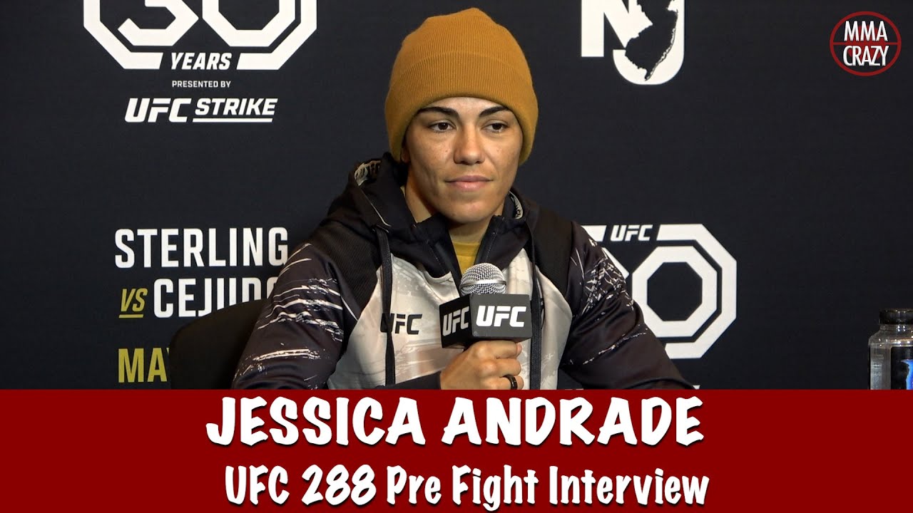 Jessica Andrade “Your gonna see a different Jessica” against Yan Xiaonan at UFC 288 background