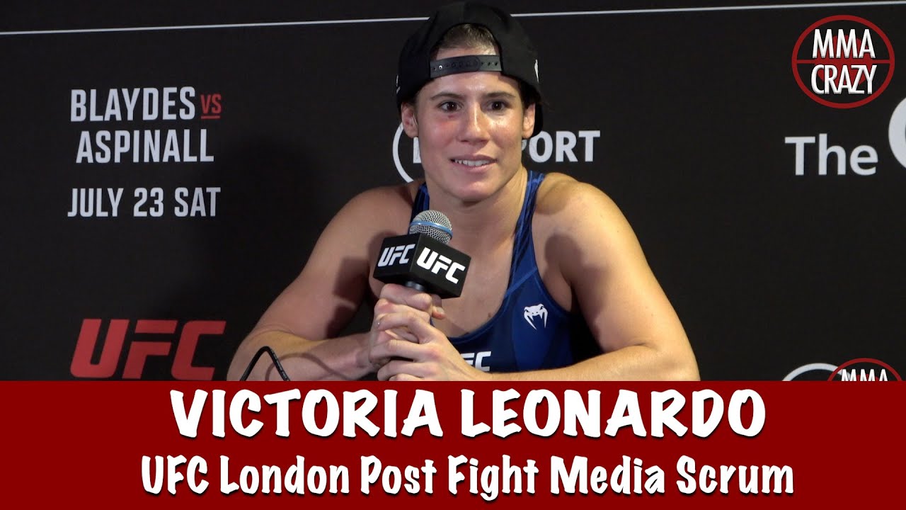 Victoria Leonardo talks win over Mandy Bohm at UFC Fight Night London