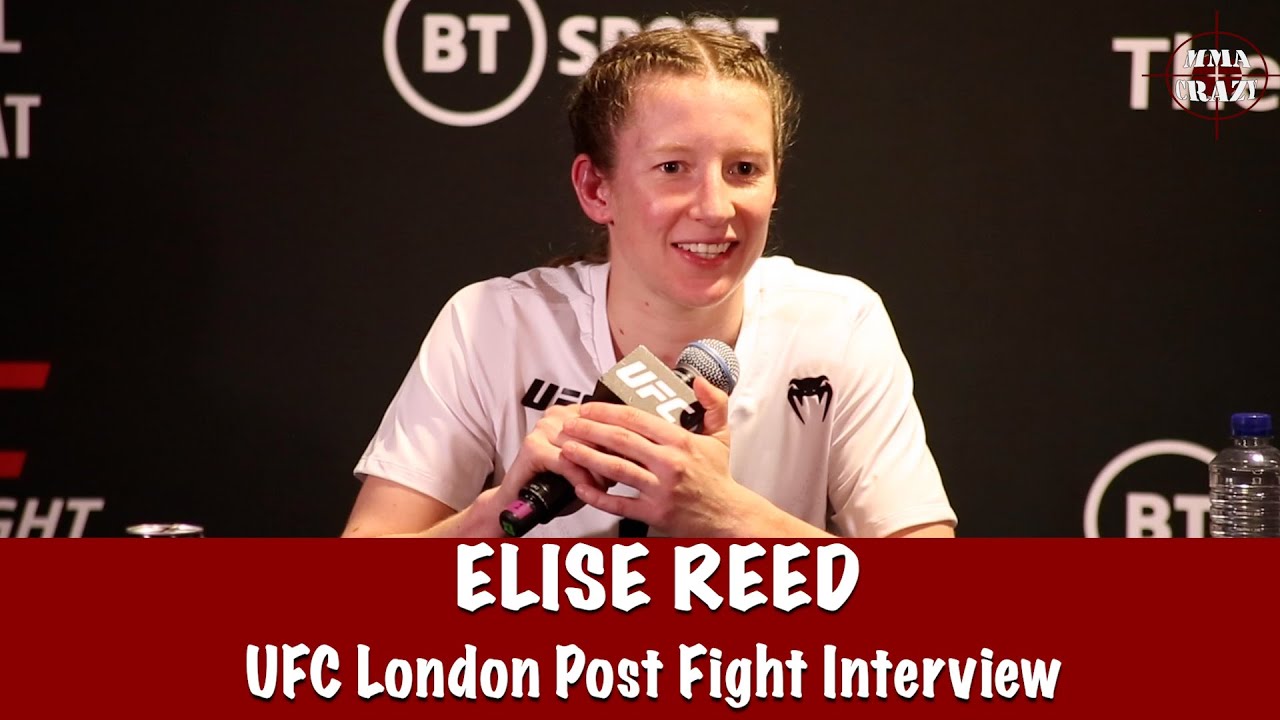 Elise Reed to stay at Strawweight, talks win over Cory McKenna at UFC London