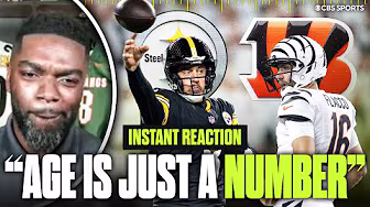 Former Steeler reacts to ELECTRIC duel between Aaron Rodgers & Joe Flacco as Bengals escape with win