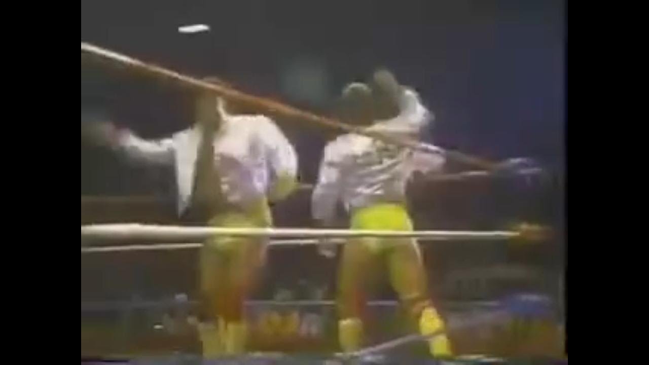 The Party Patrol (Johnny/Davey Rich) vs Wild Samoans Sika and Kokina CWF Continental Wrestling 1988