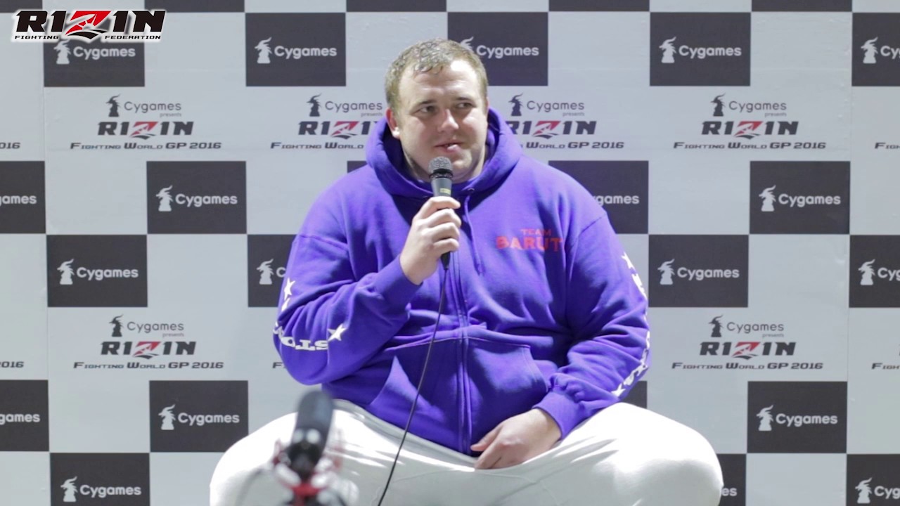 2016.12.31 バルト選手 対戦後インタビュー