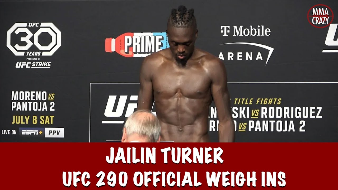 UFC 290 Official Weigh ins: Jailin Turner misses weight background