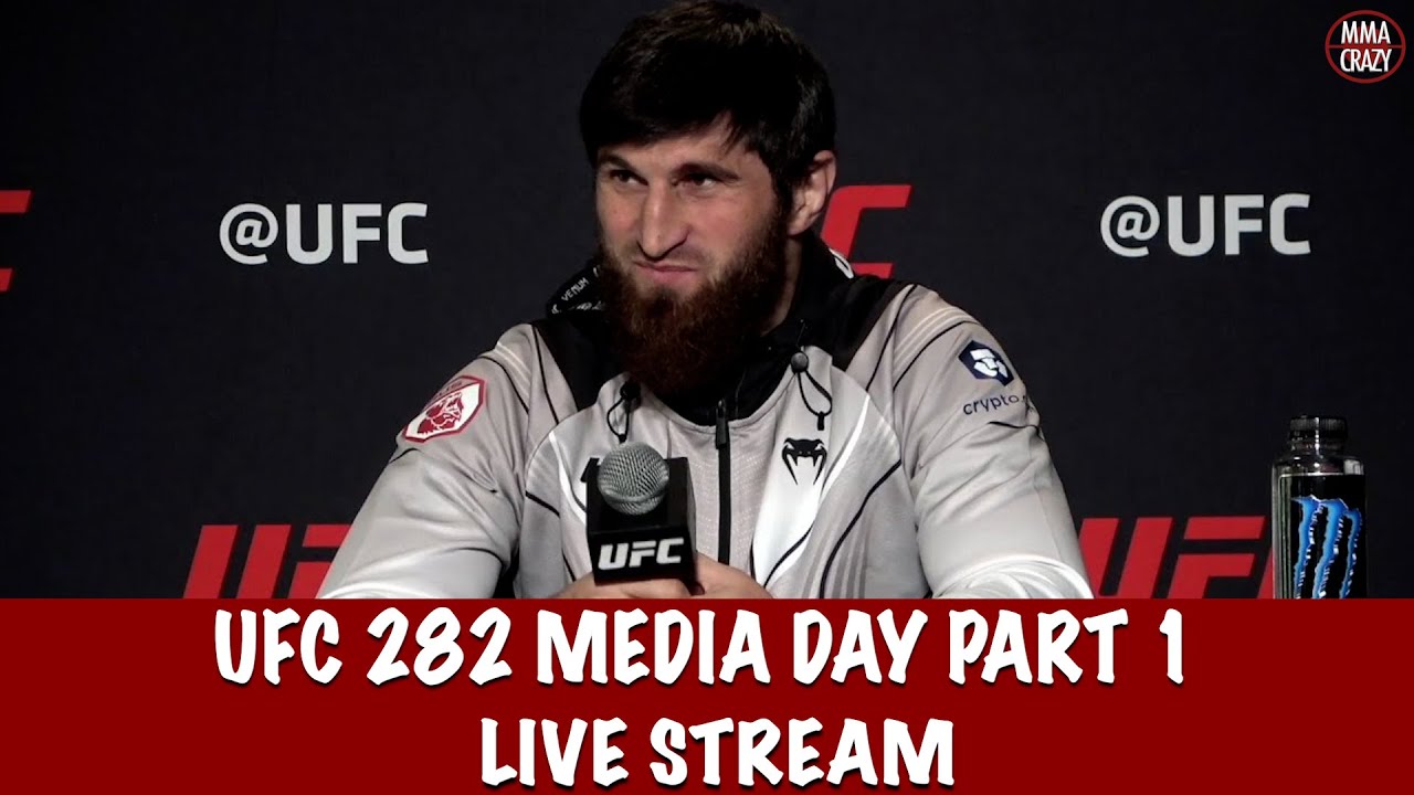 UFC 282: Blachowicz vs. Ankalaev Media Day Live Stream Part 1