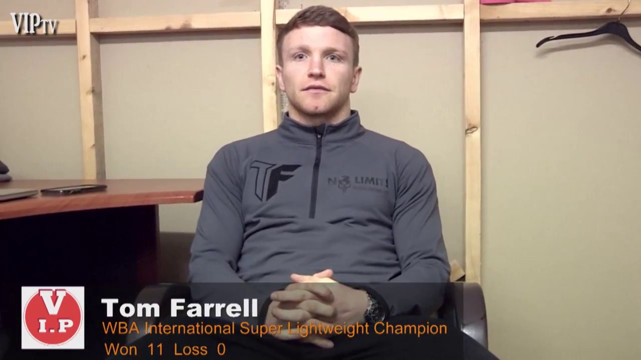 Tom Farrell talks about fighting fellow Scouser Tommy Carus background