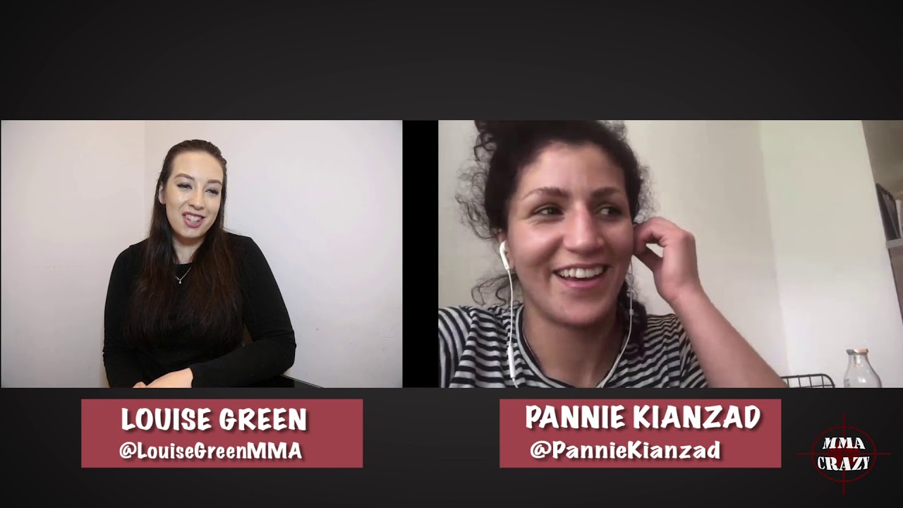Pannie Kianzad talks cancelled UFC 250 bout against Bethe Correia background