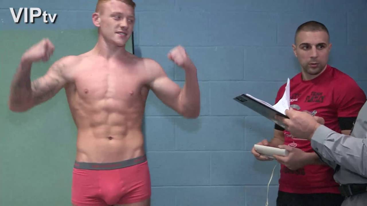 Steve Wood talks to VIPtv about his fighters on Box-nation show in Bolton background