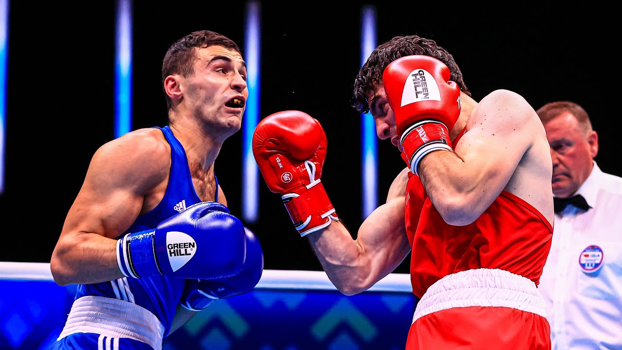 Hovhannes Bachkov (ARM) vs. Lounès Hamraoui (FRA) European Boxing Championships 2022 Final (63kg)