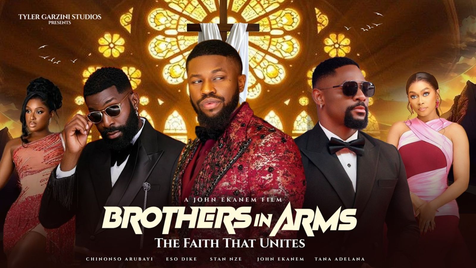 BROTHERS IN ARMS - Stan Nze John Ekanem, Eso Dike Blessing Obasi-Nze Tana Adelana Chinonso Arubayi