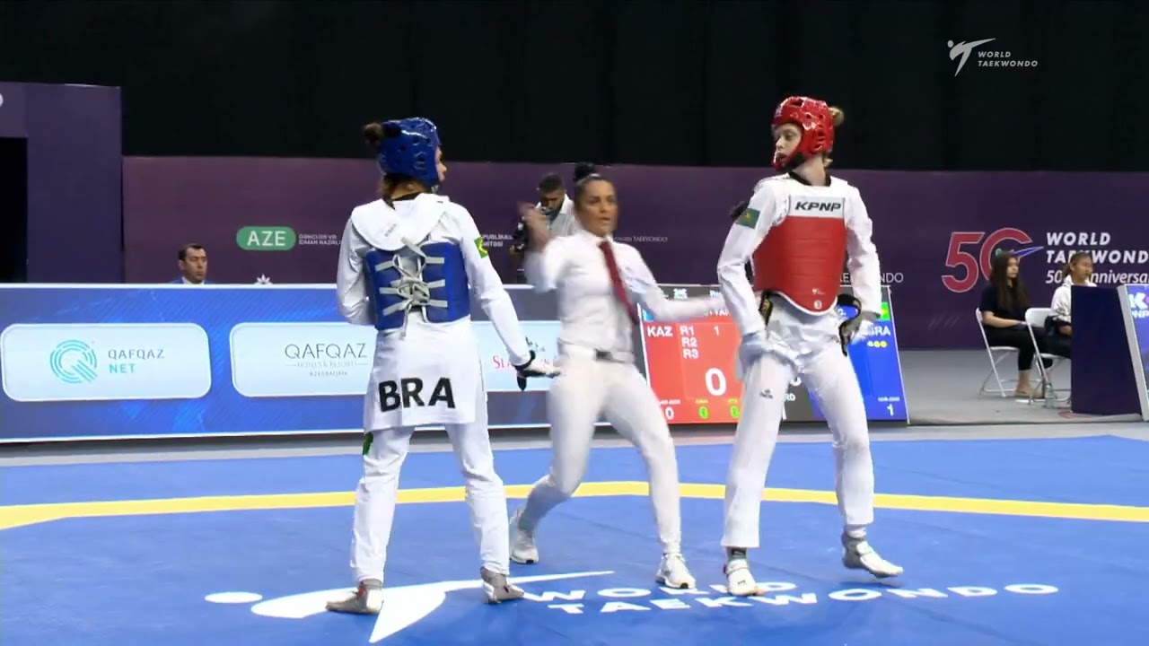 114 R32 Women 57kg BRA PACHECO M C KAZ SEVOSTYANOVA M background
