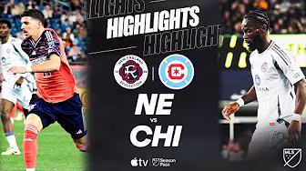 New England Revolution vs. Chicago Fire FC | Full Match Highlights | WILD Final Moments!