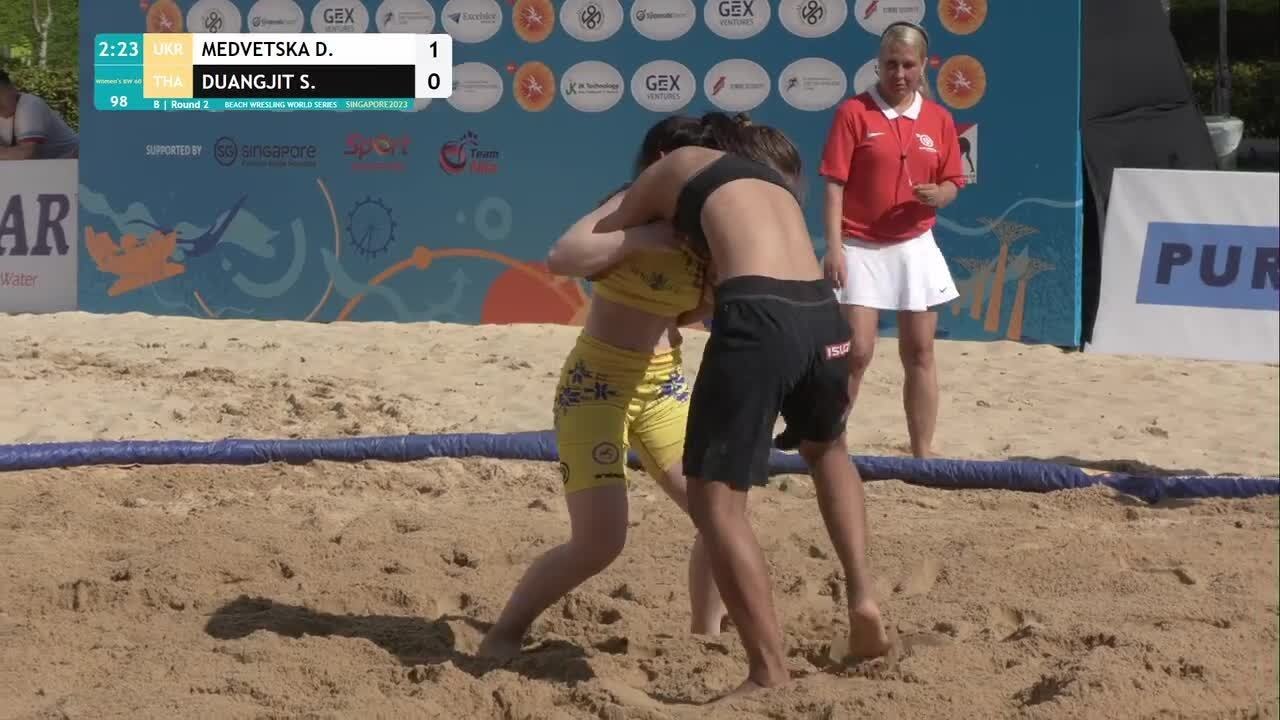 B | Round 2 • Women's BW 60Kg • Daria MEDVETSKA (UKR) vs. Surangkanang DUANGJIT (THA)