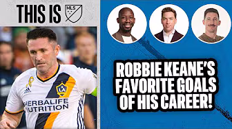 Robbie Keane Reveals His FAVORITE Goals of His Career! | This is MLS background