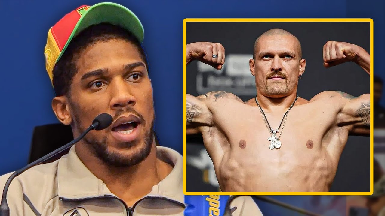 Anthony Joshua CALLS OUT Tyson Fury & Oleksandr Uysk after Ngannou KO