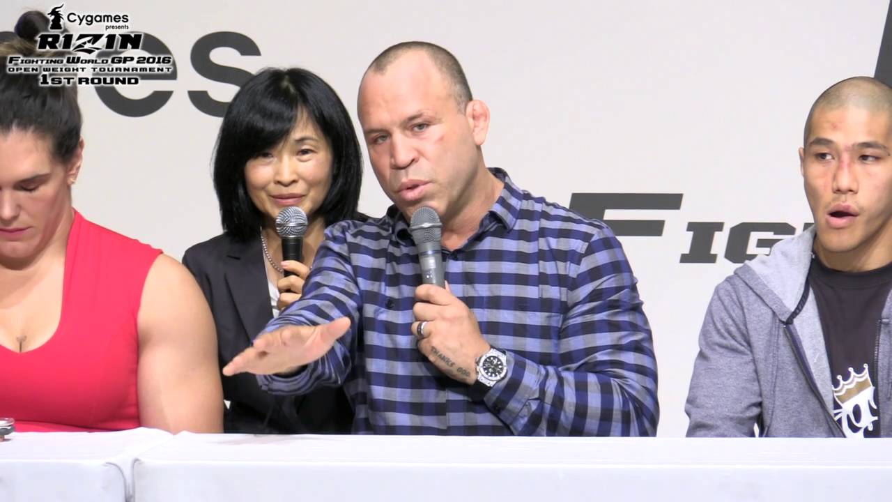 16.9.26『一夜明け会見(編集版)』Cygames presents RIZIN FIGHTING WORLD GP 2016 無差別級トーナメント開幕戦