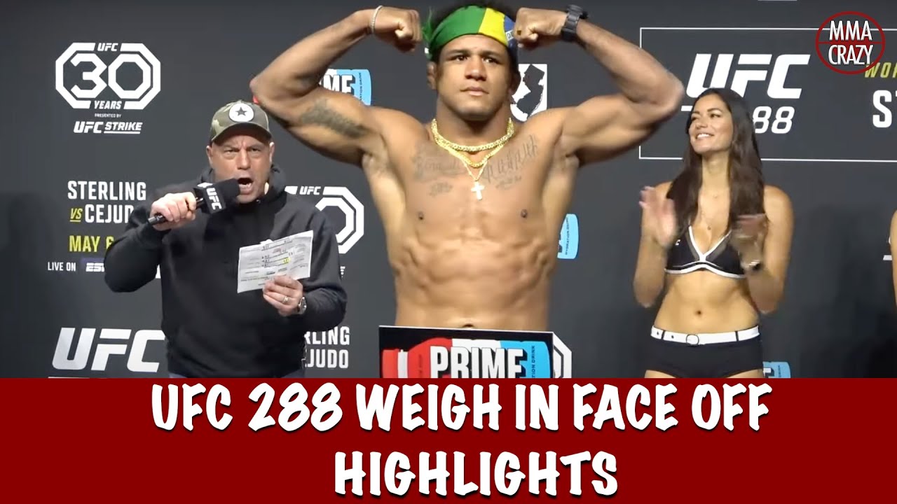 Full UFC 288: Weigh In Face Off Highlights background
