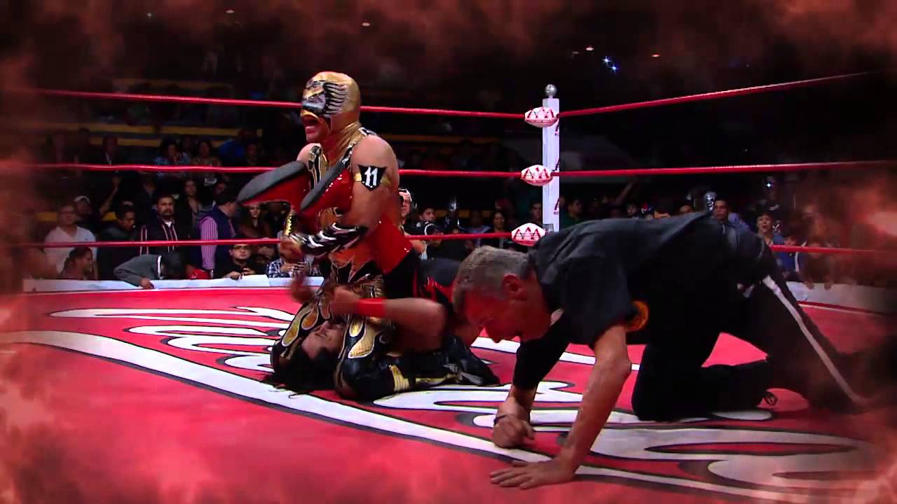 Arranque AAA Sin Límite - Toluca Parte 1 - Lucha Libre AAA background