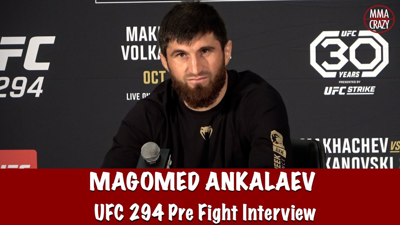 Magomed Ankalaev on Johnny Walker We have a game plan & we’re hunting for his head