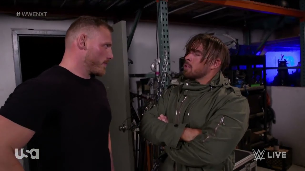 Ridge Holland confronts Gallus | WWE NXT 01/09/24 background