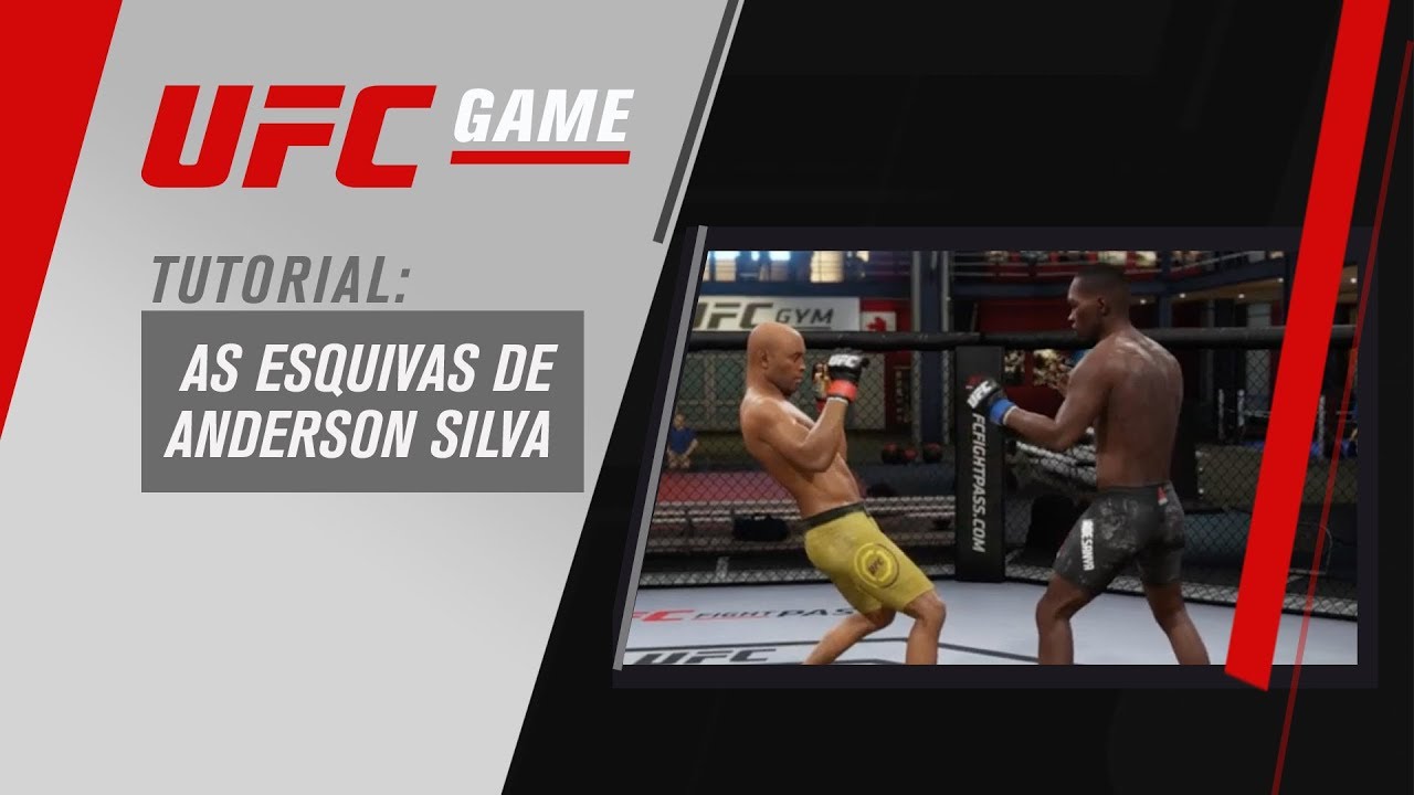 UFC GAME: Aprenda a dar a esquiva do Anderson Silva background