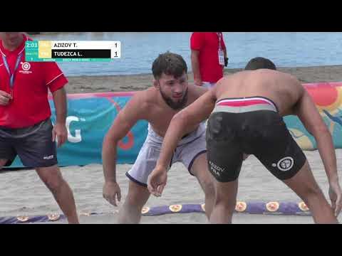 KnockOut Men's BW - 70 kg: T. AZIZOV (FRA) v. L. TUDEZCA (FRA) background