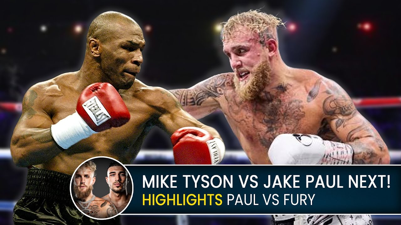 Mike Tyson IS NEXT! Jake Paul vs Tommy Fury | HIGHLIGHTS backdrop