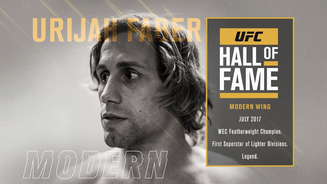 Hall da Fama do UFC: Urijah Faber background