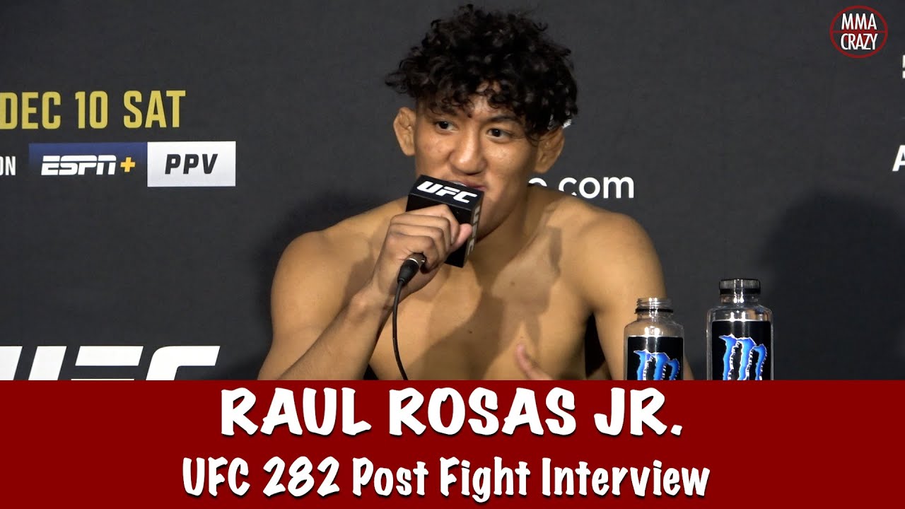 Raul Rosas Jr reacts to Jay Perrin win ‘Santa Claus stepped in the wrong house’ at UFC 282
