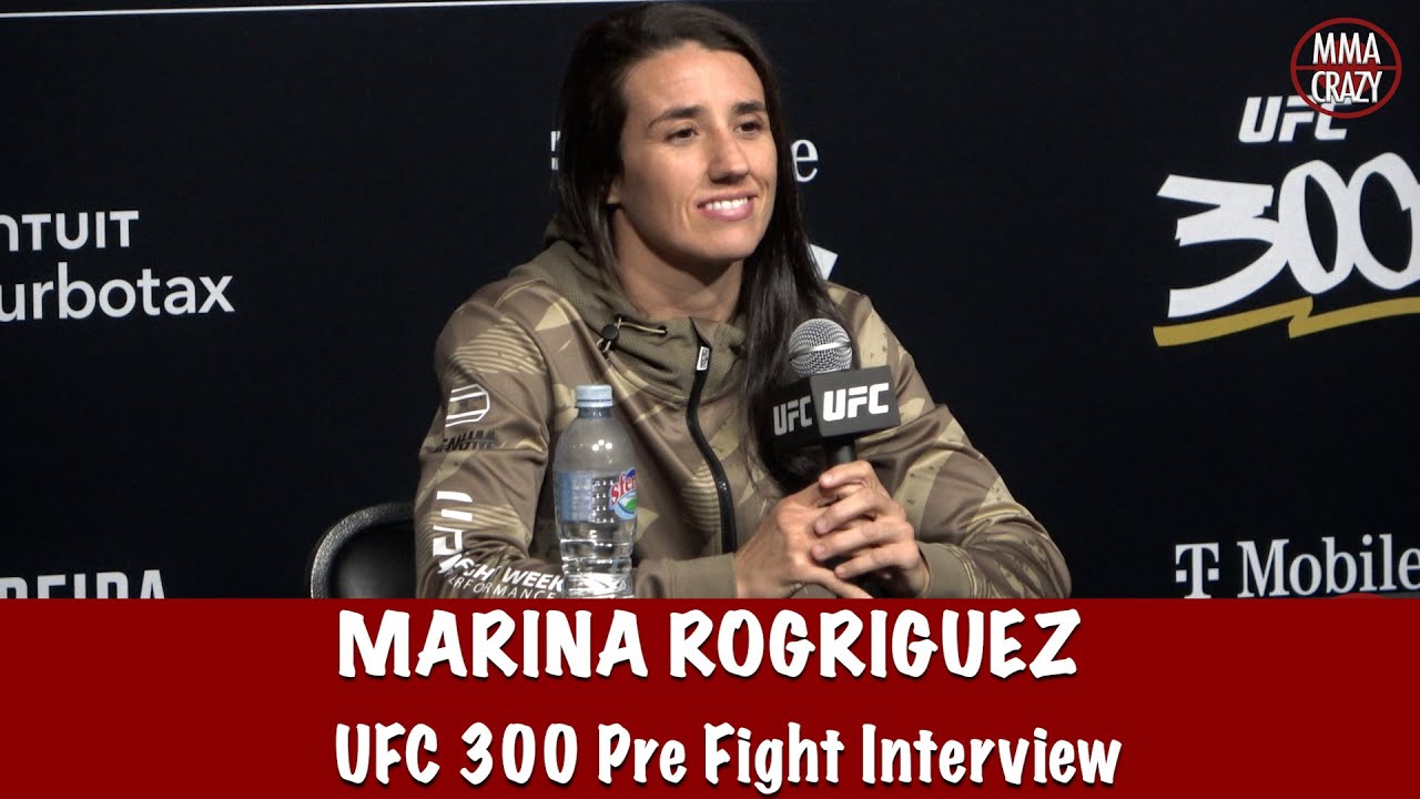 Marina Rodriguez on title implications vs Jessica Andrade Will call out Champ at UFC 300 background