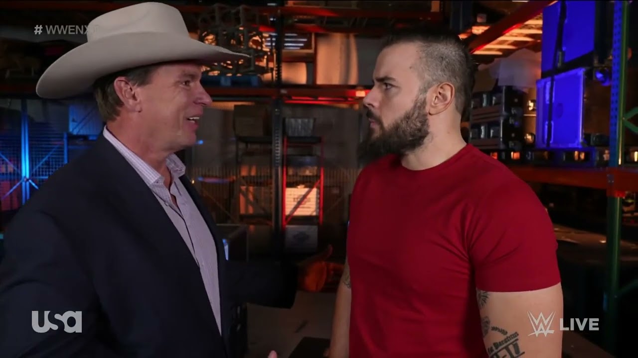 Josh Briggs meets JBL | WWE NXT 01/16/24 background