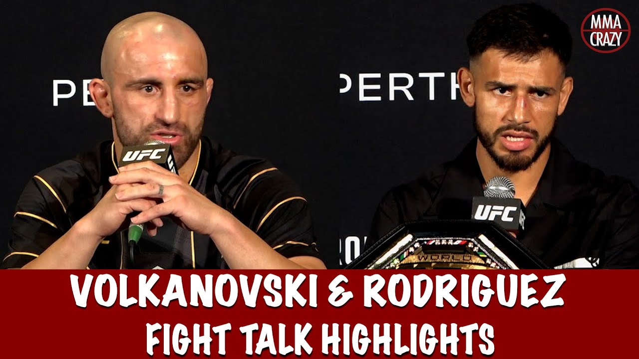 Alexander Volkanovski & Yair Rodriguez talk fight for UFC 290 Highlights