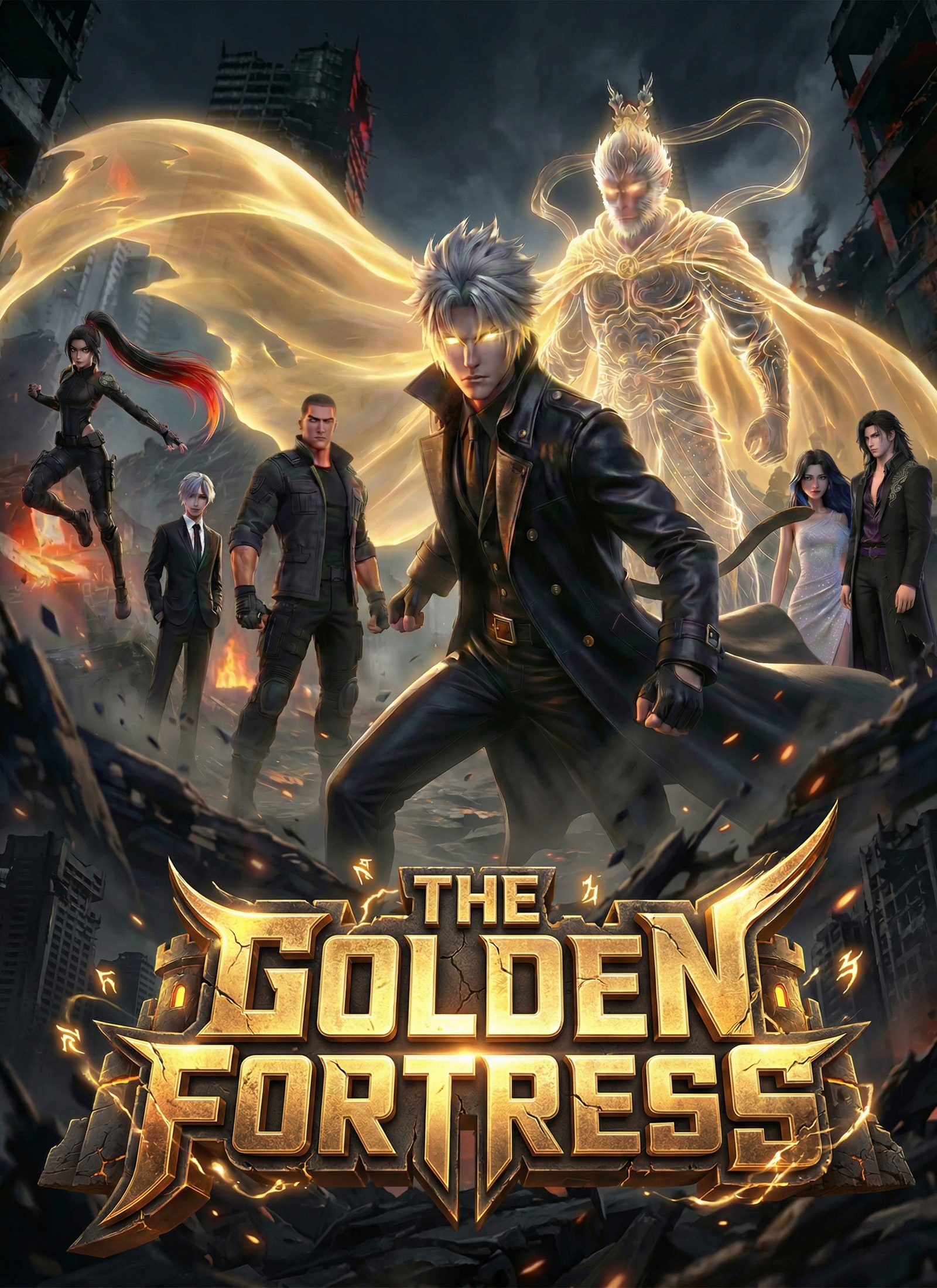 [Dubbed]The Golden Fortress poster - similar to The Abyss Penitentiary