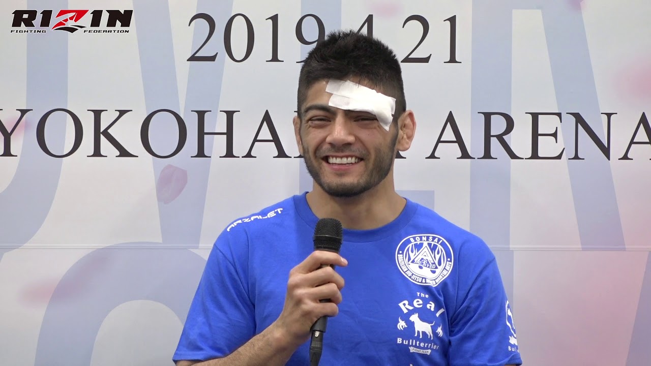 RIZIN.15 試合後インタビュー 【ホベルト・サトシ・ソウザ選手】
