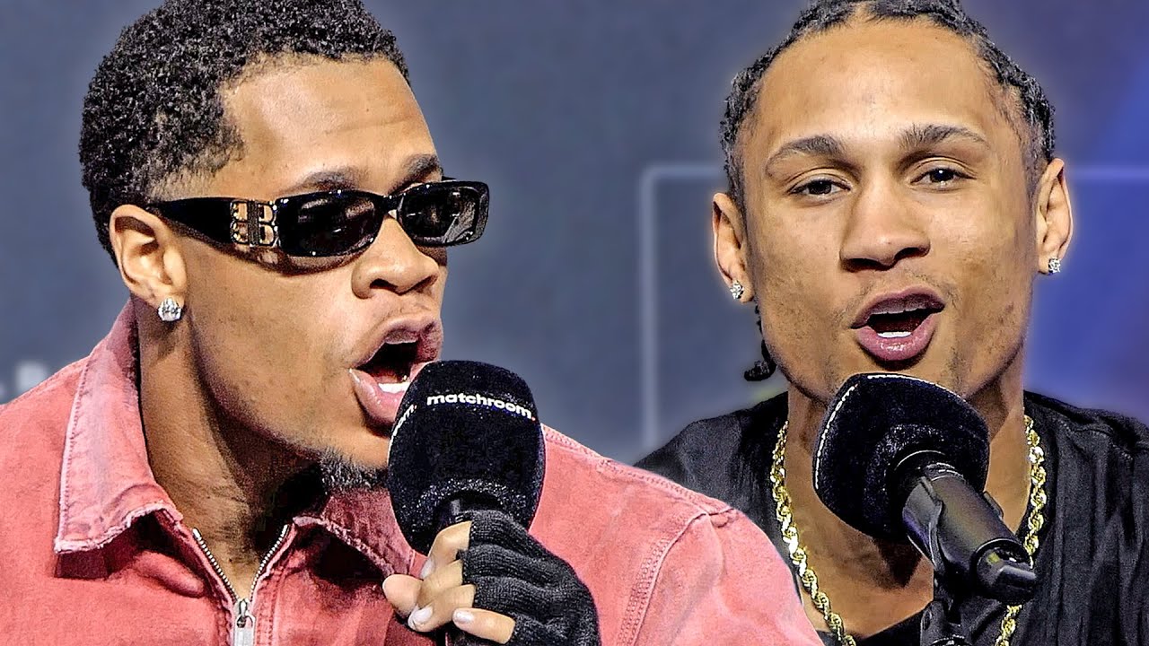 * WARNING! STRONG LANGUAGE * Devin Haney vs. Regis Prograis • FINAL PRESS CONFERENCE HIGHLIGHTS backdrop