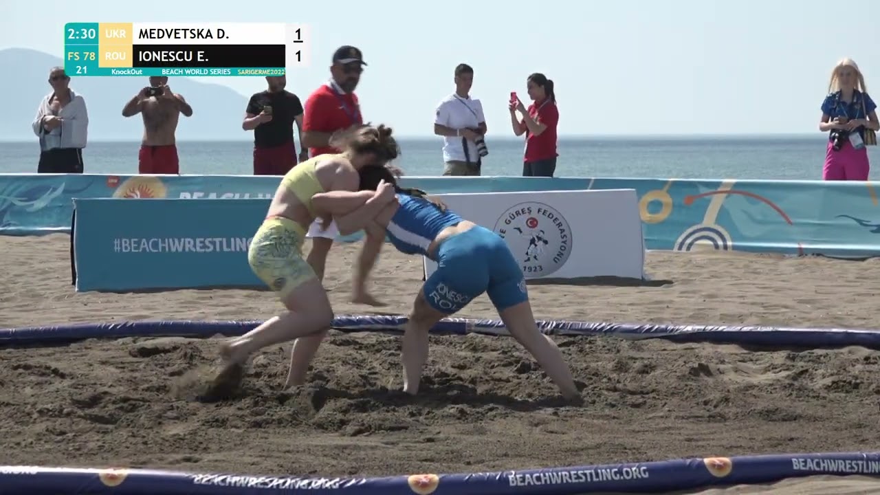 KnockOut Women's BW - 60 kg: D. MEDVETSKA (UKR) v. E. IONESCU (ROU)