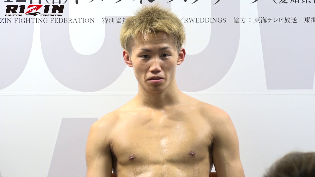 RIZIN 12 内藤大樹選手 試合後インタビュー background