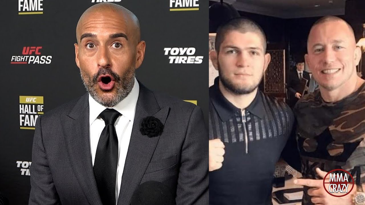 Jon Anik on GSP vs. Khabib Nurmagomedov grappling "I'd pay to watch"