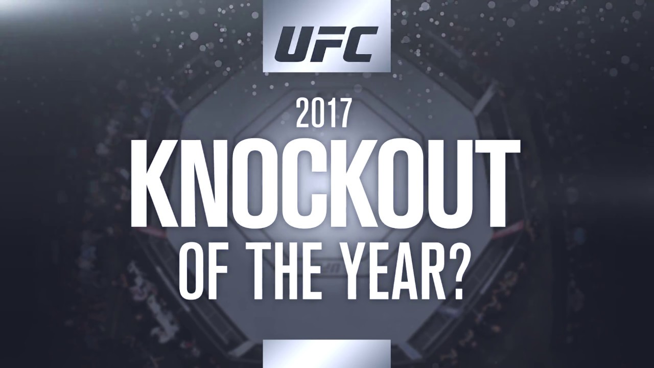 Top 4 melhores nocautes do UFC em 2017