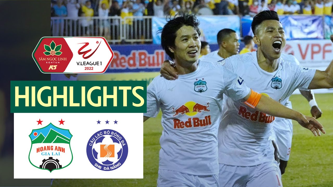 Highlights HAGL - Đà Nẵng l Công Phượng Sút Cháy Lưới Đà Nẵng, HAGL Tấn Công Như Vũ Bão background