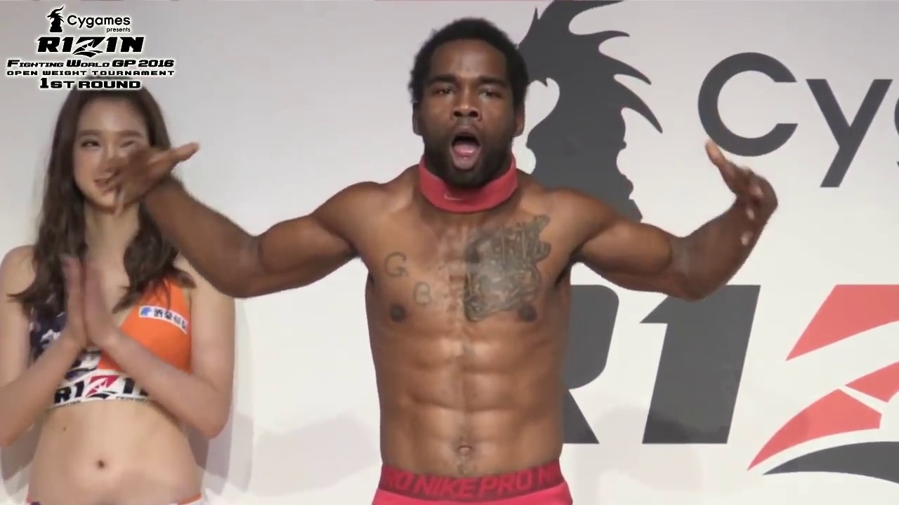 16.9.24『公開計量』Cygames presents RIZIN FIGHTING WORLD GRAND-PRIX 2016 無差別級トーナメント開幕戦 background