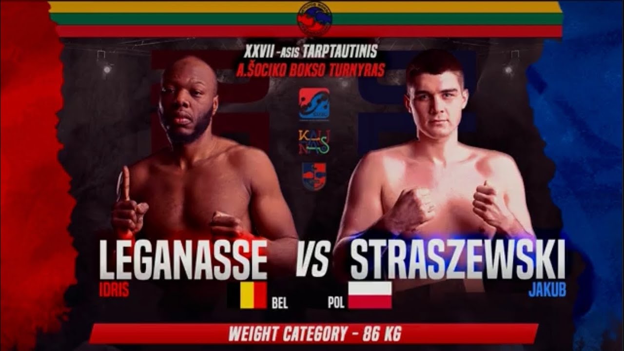 Jakub Straszewski (POL) vs. Idris Leganase (BEL) Algirdas Šocikas 2023 Final (86kg)