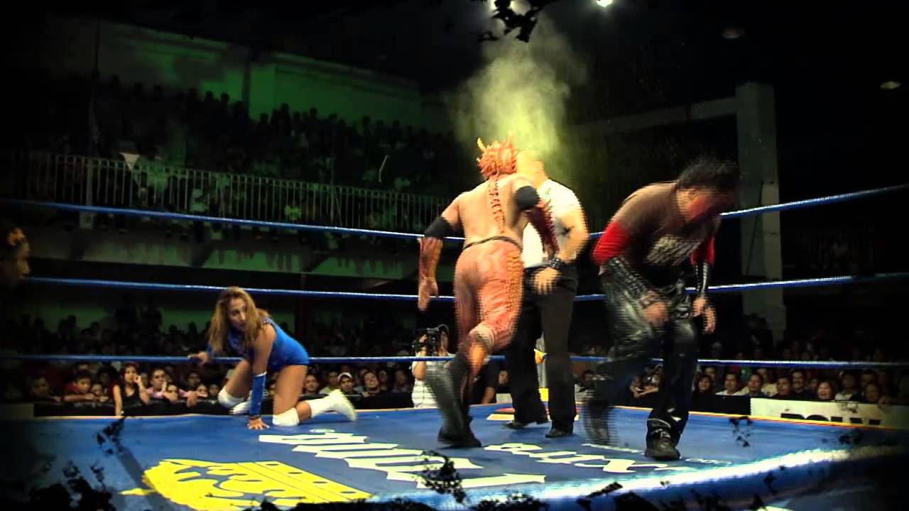 ¡Los nuevos Campeones en Parejas Mixtas AAA! - AAA Sin Límite - Lucha Libre AAA background