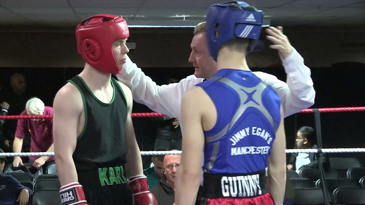 Karl Lyon v Billy McGuinness NAGBC semi-final class C 60-64kg