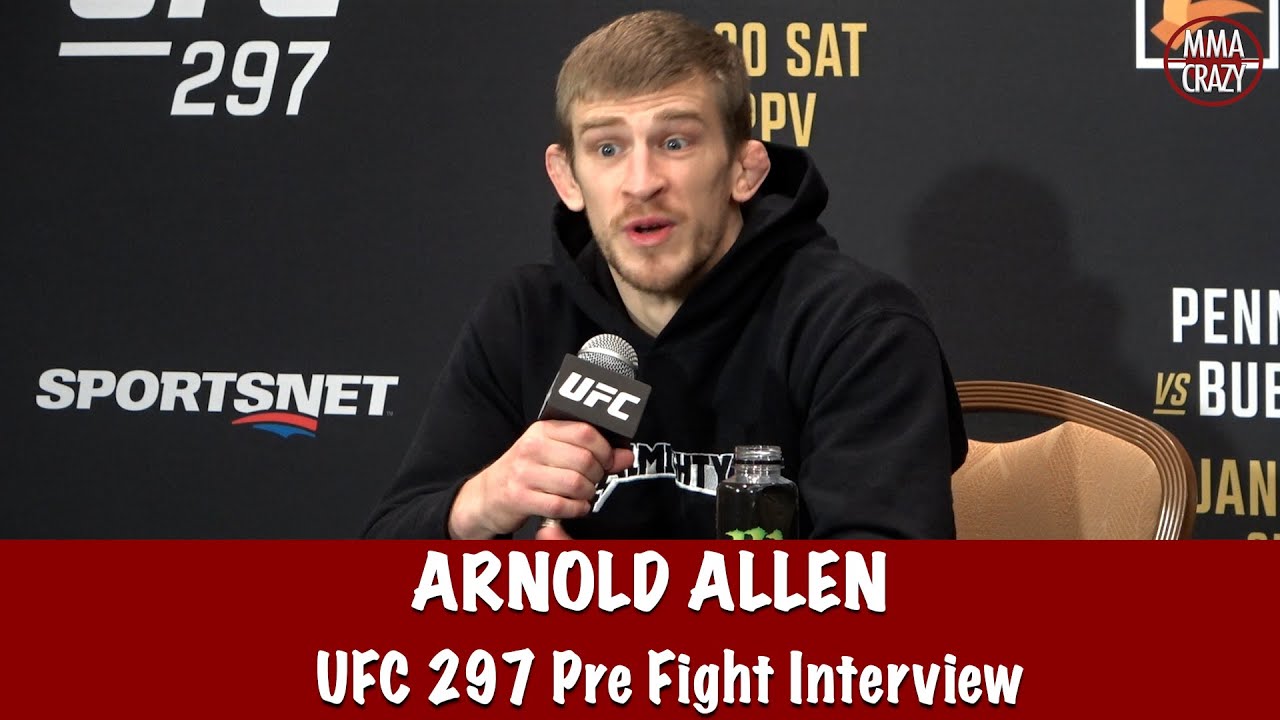 Arnold Allen on Movsar Evloev “This fight puts me back in the title picture” | UFC 297