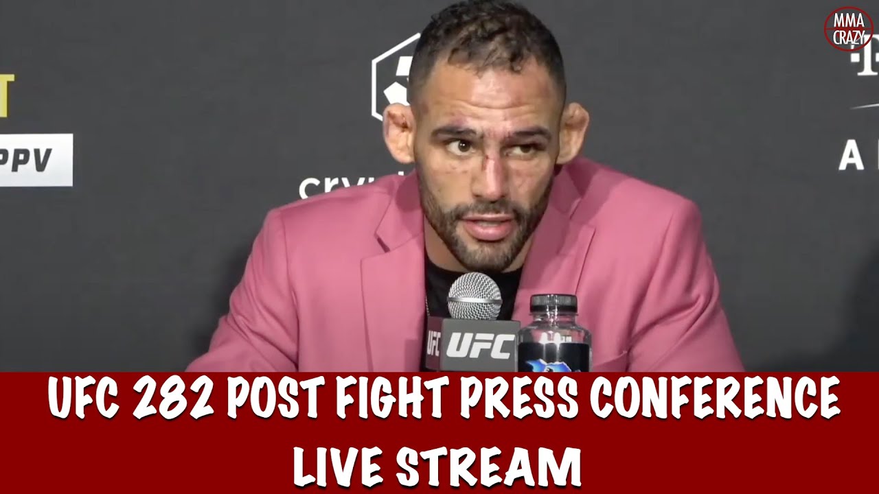 UFC 282: Blachowicz vs. Ankalaev Post Fight Press Conference Live Stream